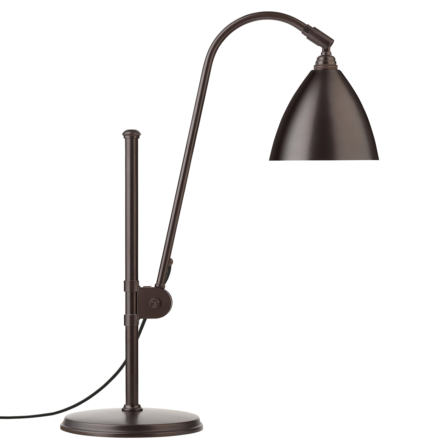 Gubi Bestlite Bl1 Bordslampa Black Brass/black Brass - Bordslampor Svart - 10009944