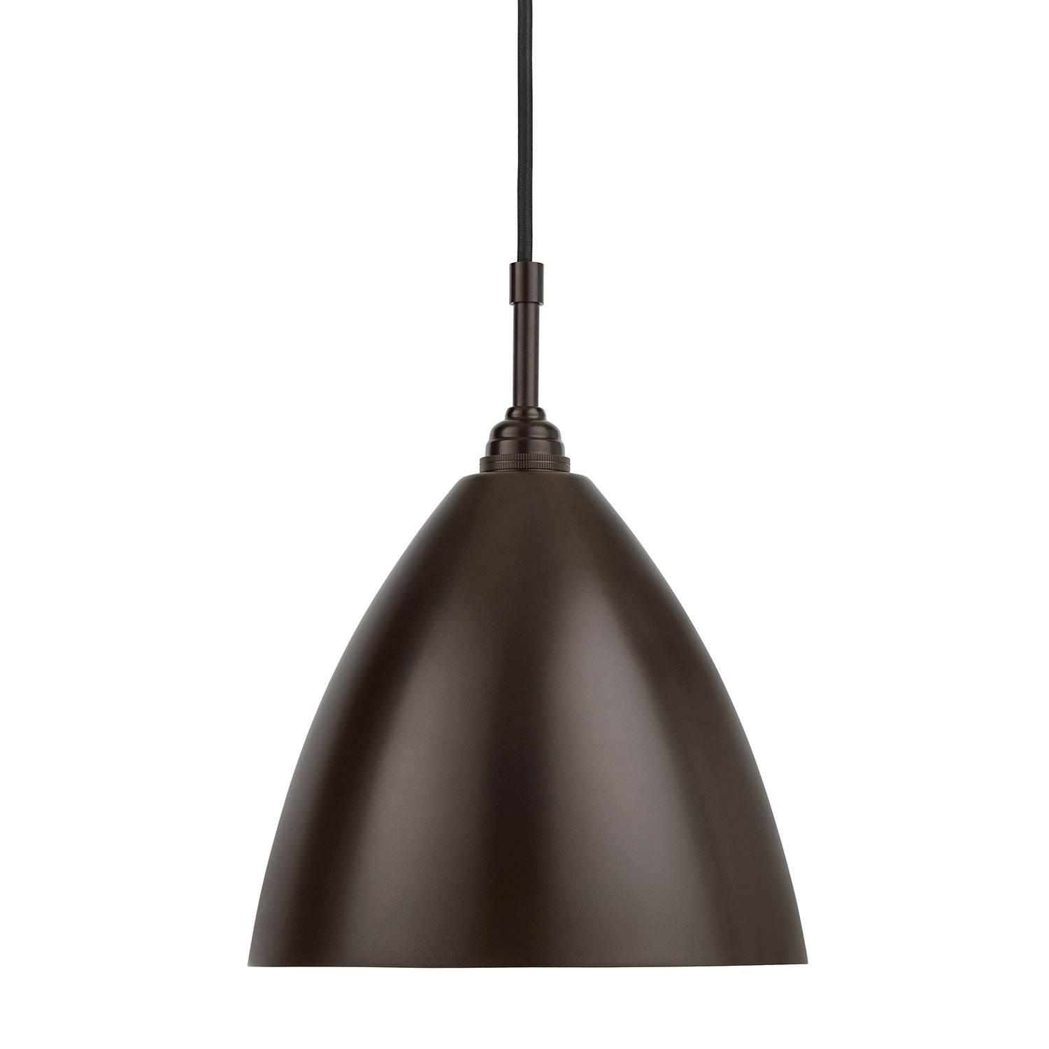 Gubi Bestlite Bl9 M Pendel Black Brass/black Brass - Pendellampor Svart