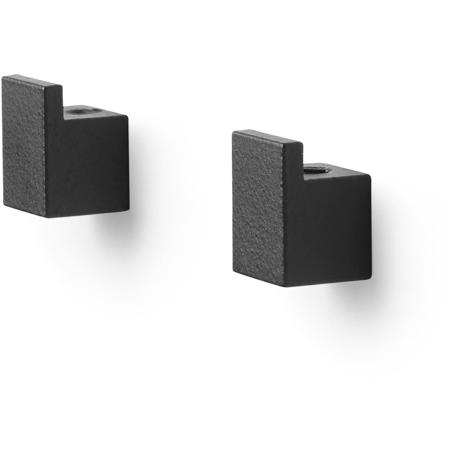 Audo Copenhagen Kubus Wall Black - Krukker Lakeret Metal Sort - 11003