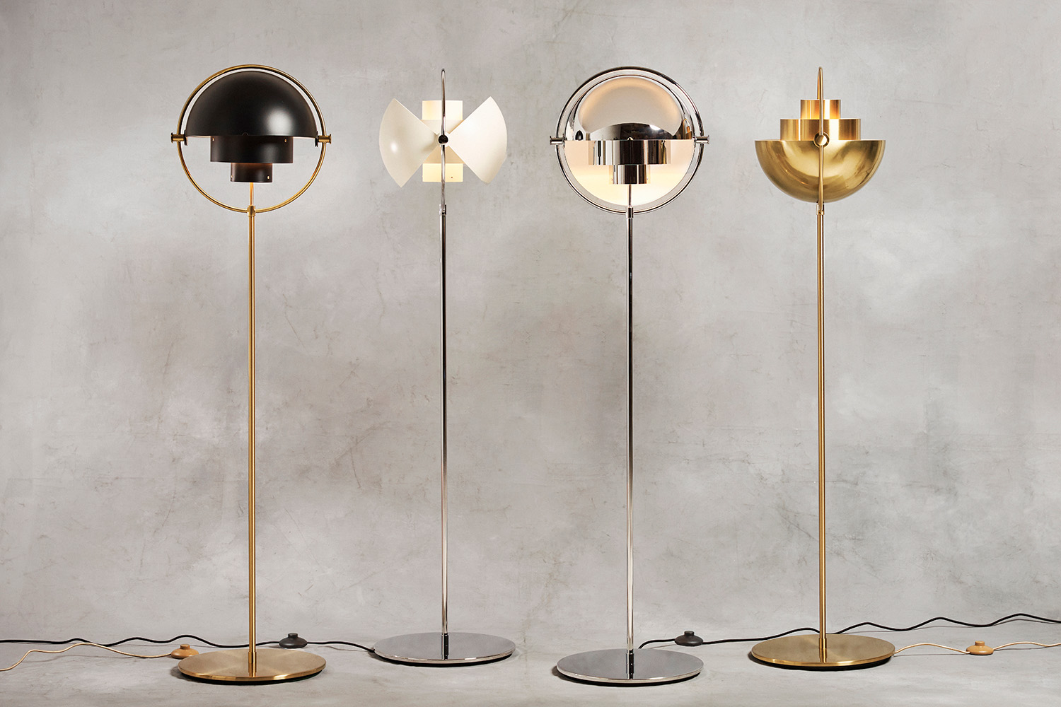 Gubi Multi-lite Golvlampa, svart från GUBI, bild 3